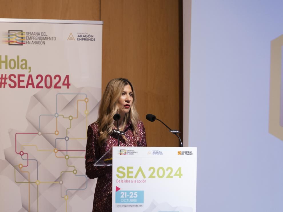 Mar Vaquero, vicepresidenta del Gobierno de Aragón