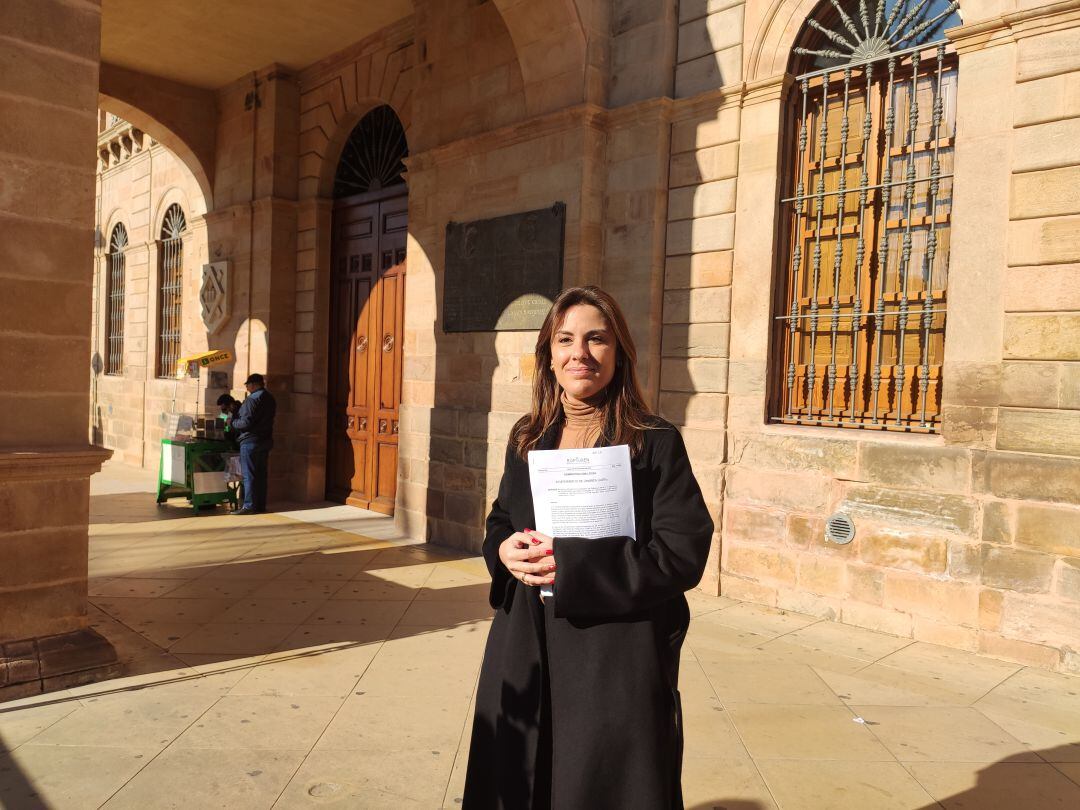 Noelia Justicia, concejala de Hacienda.