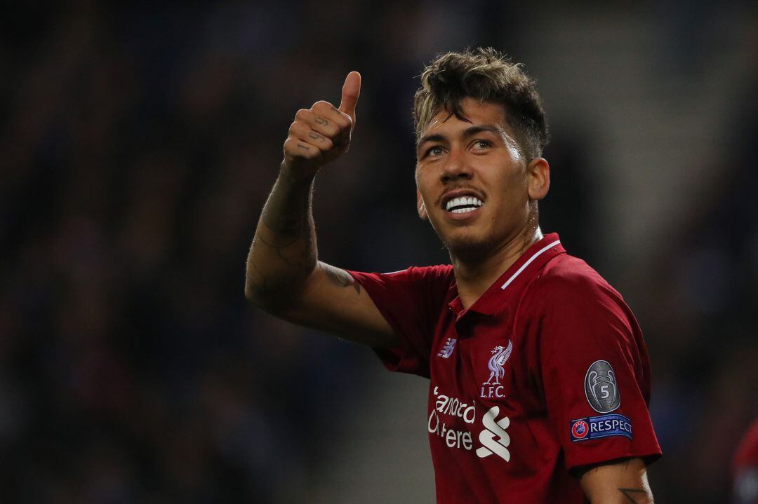 Firmino celebra el 1-3