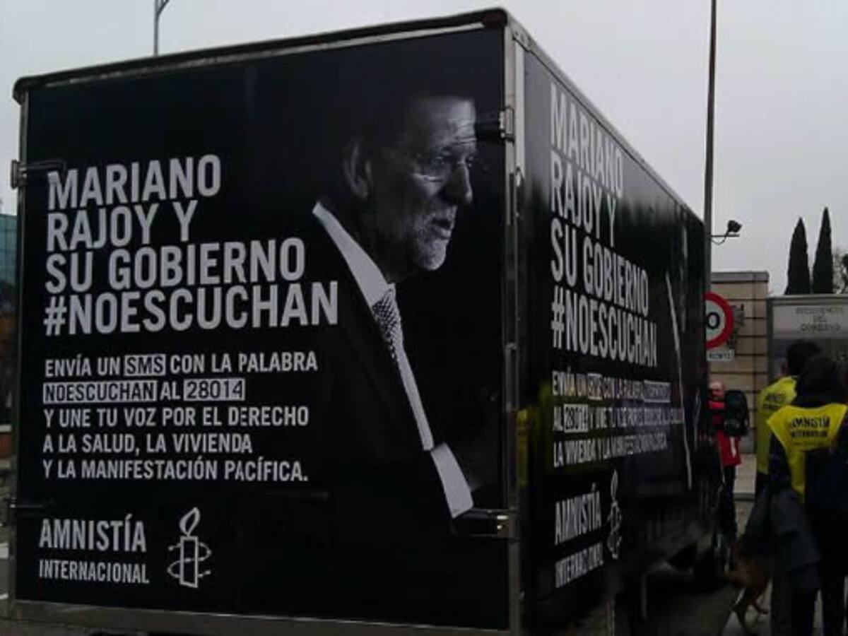 "Hasta que nos escuchen, nos van a oir"