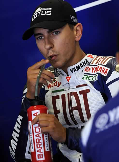 El piloto de MotoGP Jorge Lorenzo