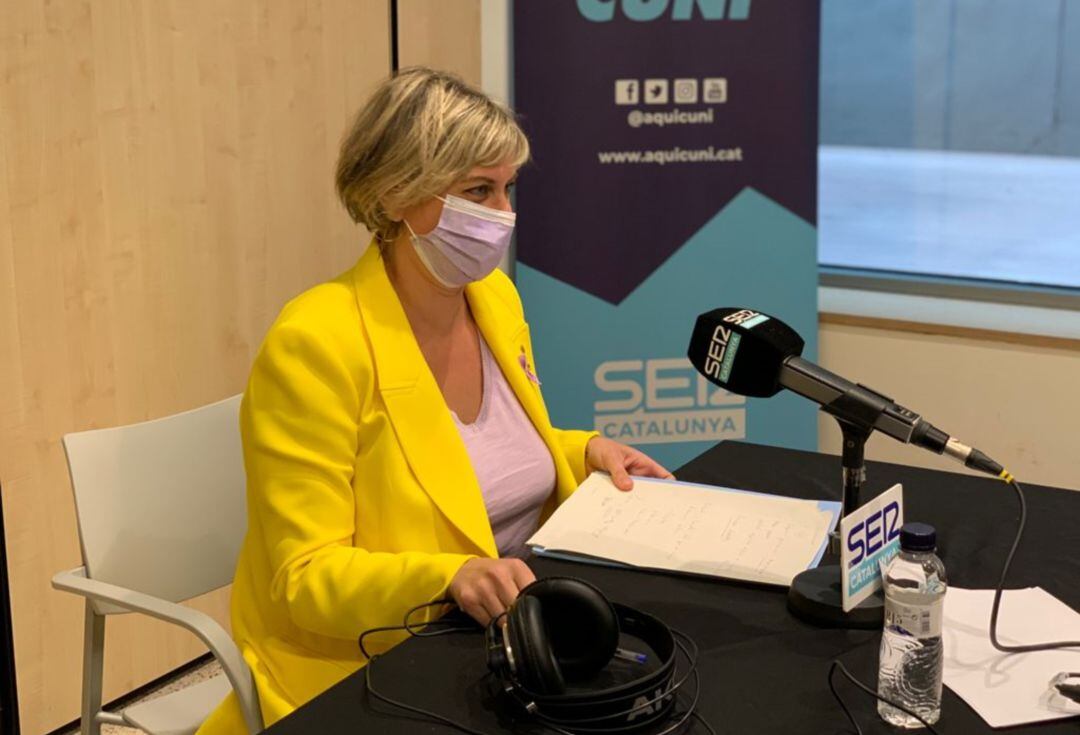 La consellera de Salut, Alba Vergés