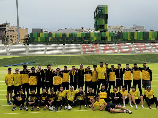 Equipo masculino en Madrid