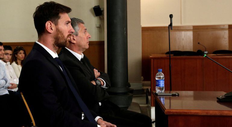 Leo Messi declara por el fraude fiscal