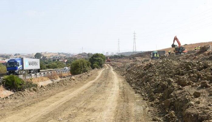 Obras del Acceso Sur