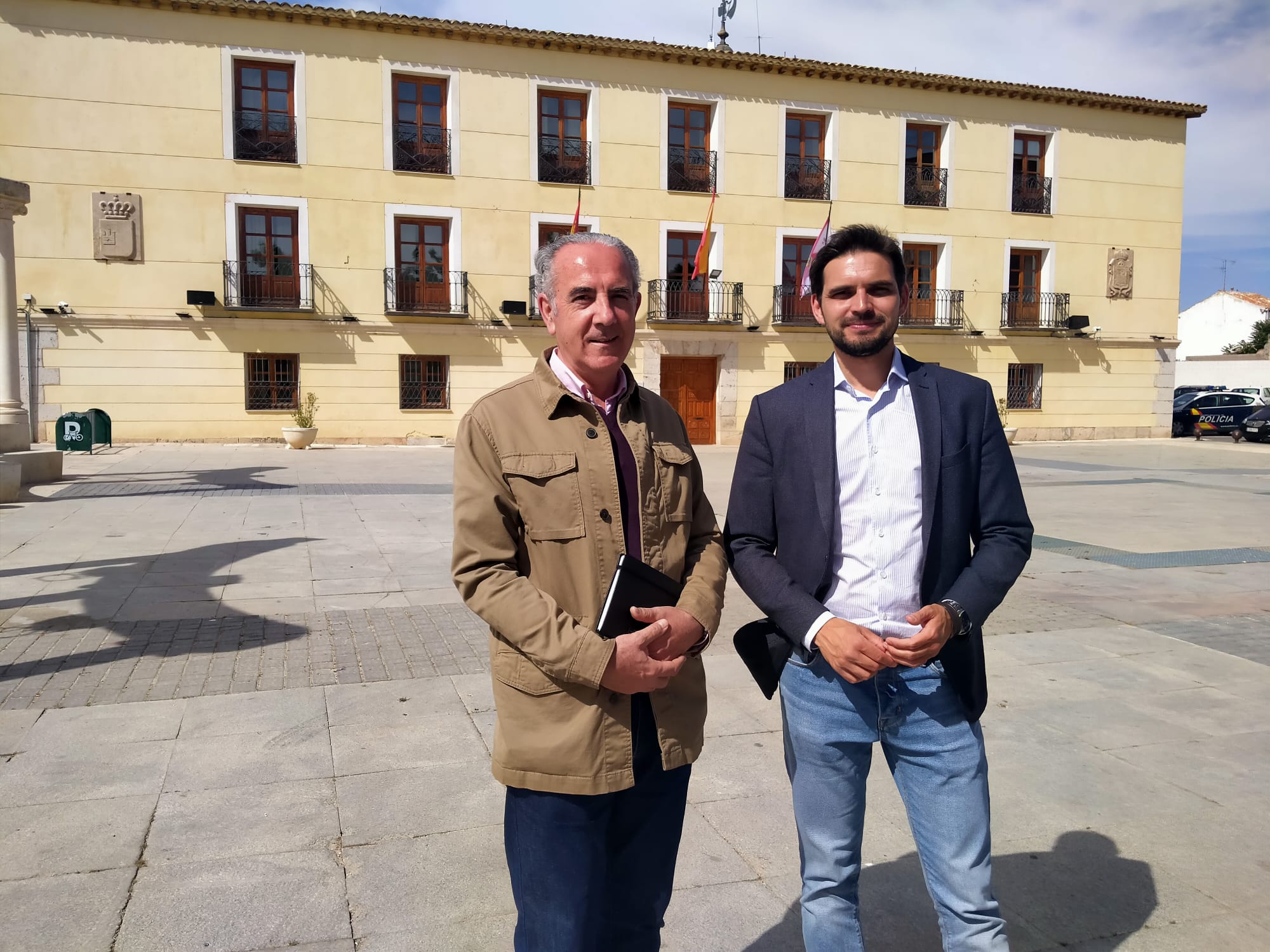 Miguel Angel Igualada y Santiago Serrando, del Partido Popular