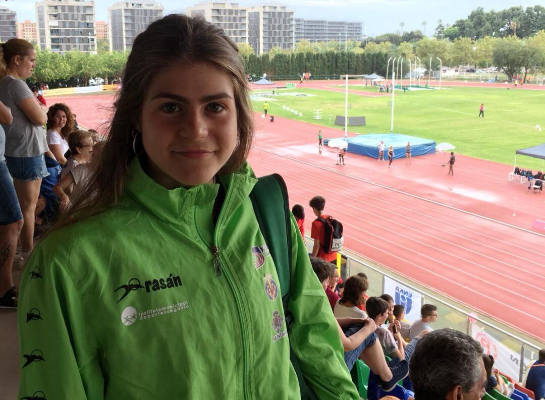 Agueda Muñoz Marqués compite en el europeo Sub 20 con el club Playas de Castellón
