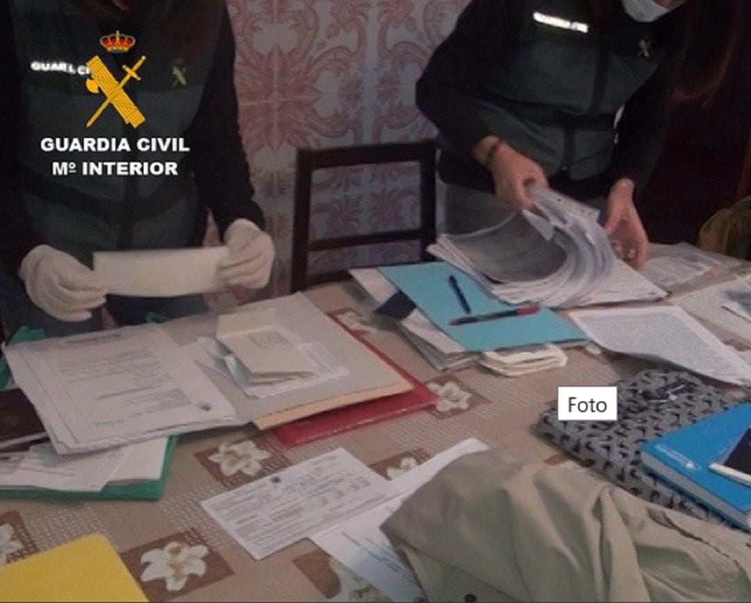 Operación contra una red internacional que explotaba a jornaleros