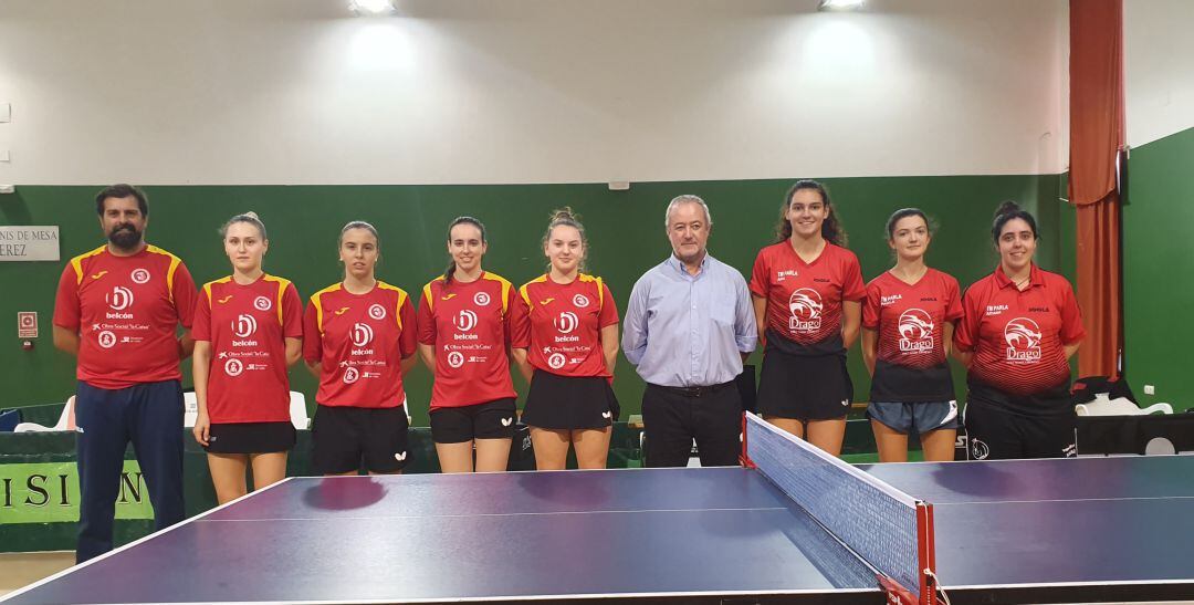 El equipo femenino del CTM Jerez perdió ante el Parla