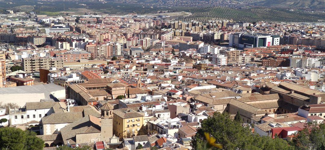 Panorámica de Jaén.