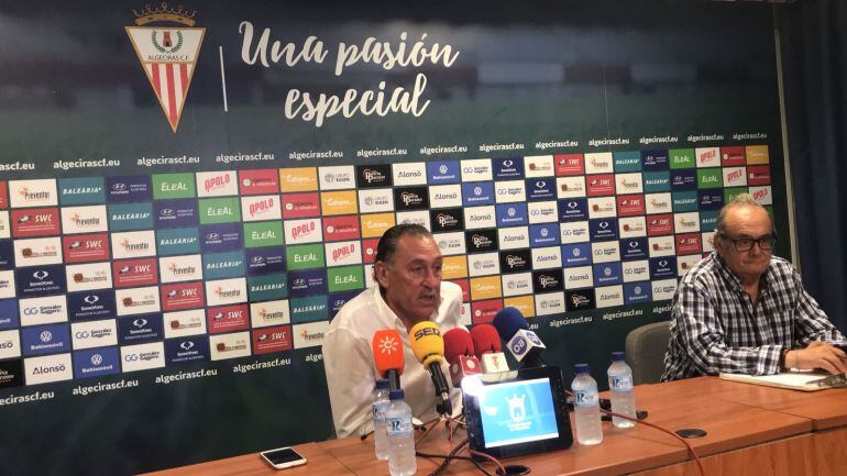 Mellado durante la comparecencia de este jueves.