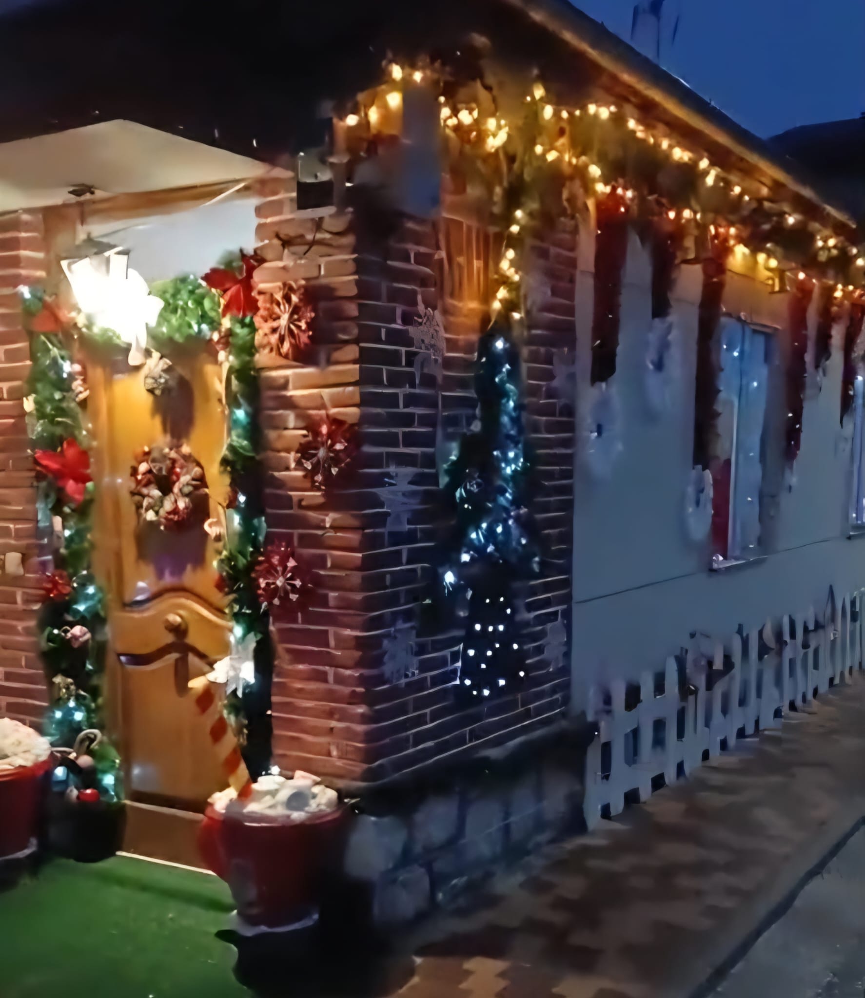 Mejor decoración con materiales reciclados en Cuéllar