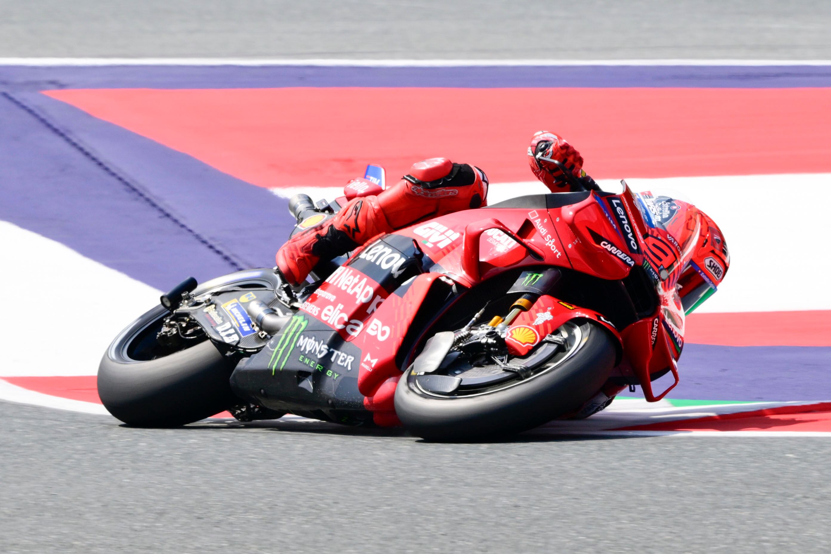 Marc Márquez, durante el GP de Austria 2025