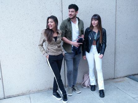 De izquierda a derecha, Ana Guerra, Cepeda y Aitana