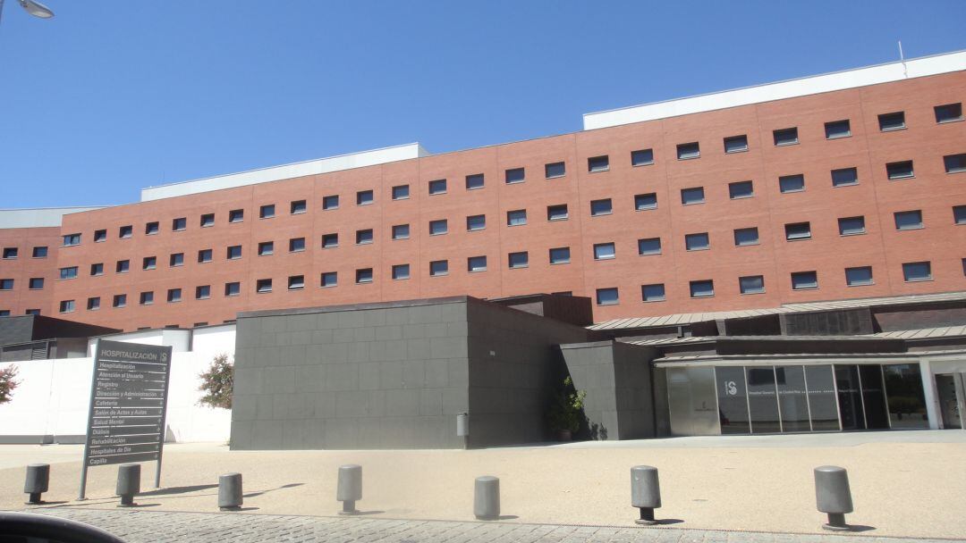 El Hospital General de Ciudad Real, donde la menor permanece ingresada