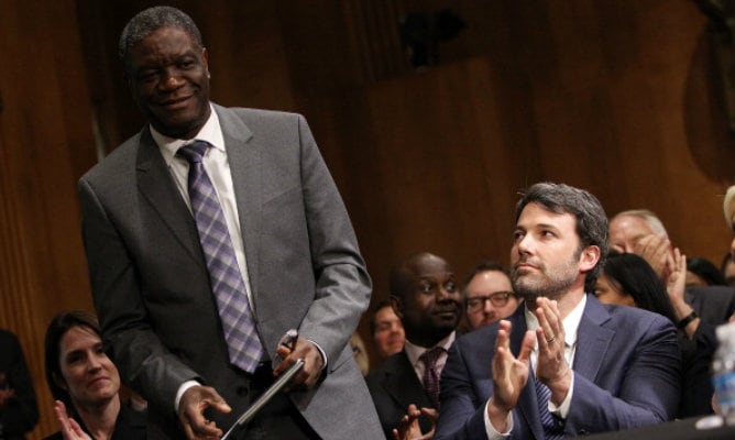 El ginecólogo congolés Denis Mukwege