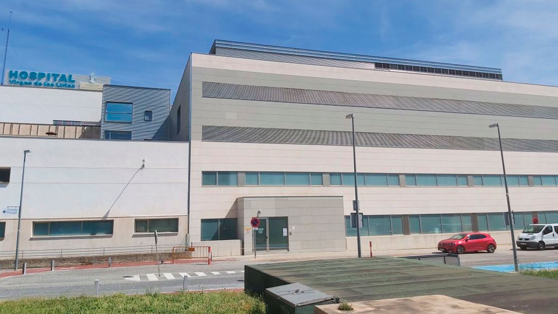 Imagen del hospital de Virgen de Lirios
