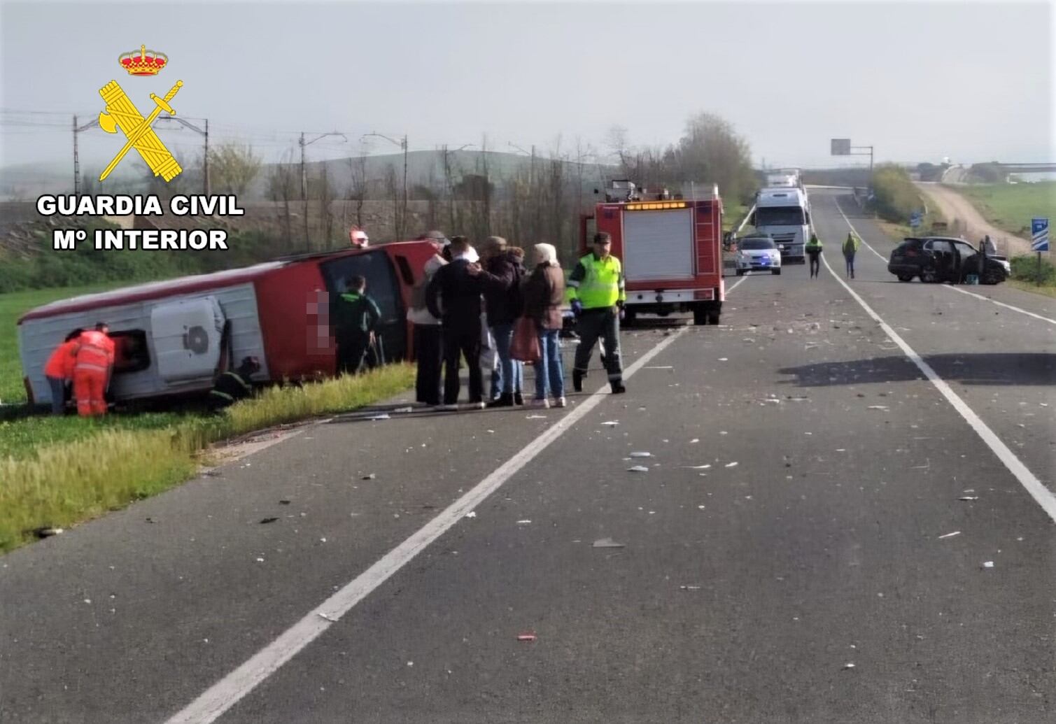 La colisión tuvo lugar en la Nacional Uno pasadas las 9 de la mañana de ayer 24 de abril