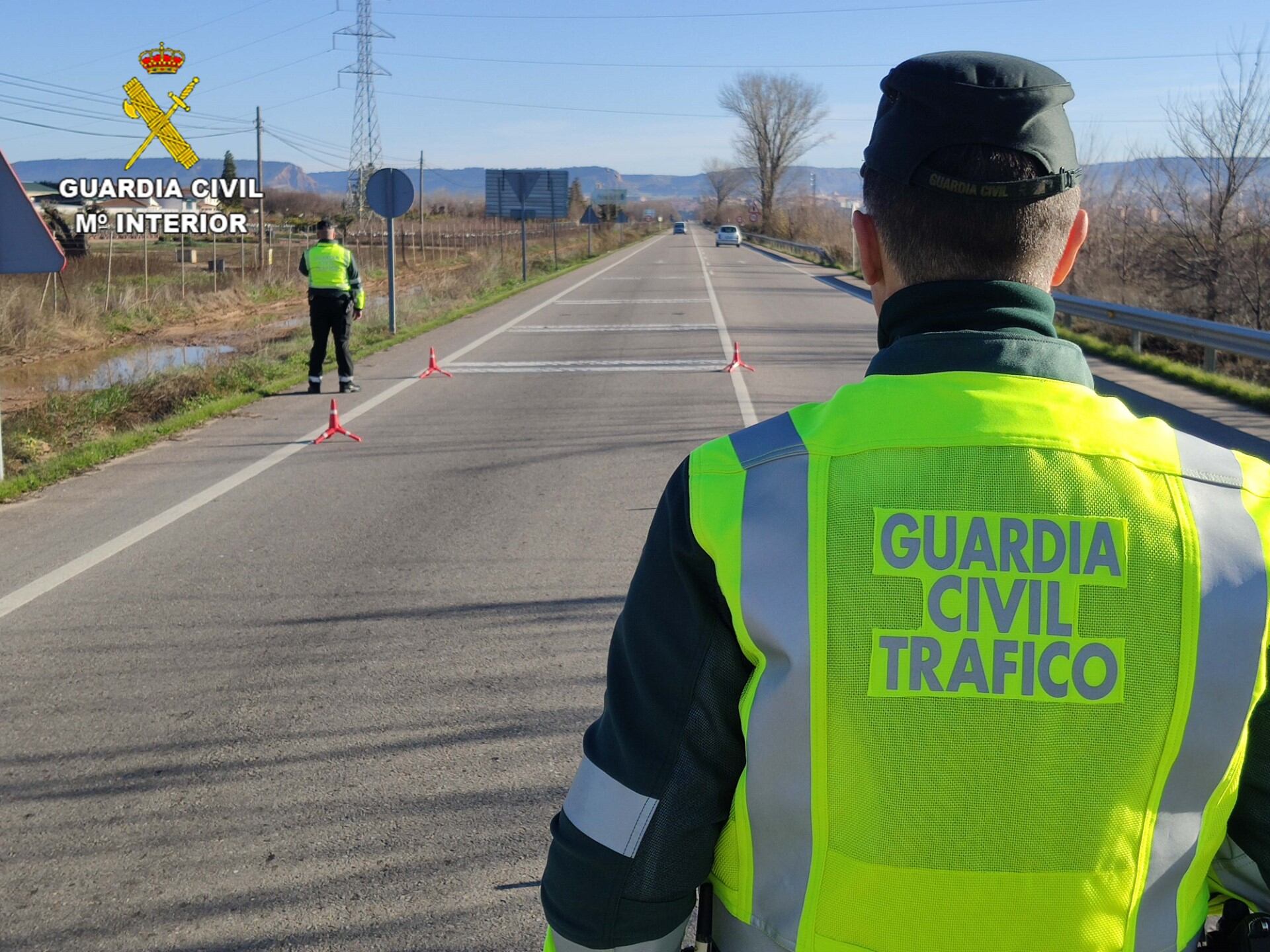 Imagen de archivo de un control de la Guardia Civil de Tráfico