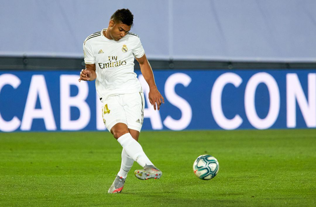 Casemiro, en uno de las últimas jornadas de Liga.