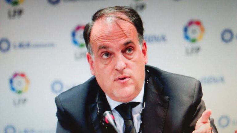 El presidente de la LFP Javier Tebas estará en Elche el 21 de abril