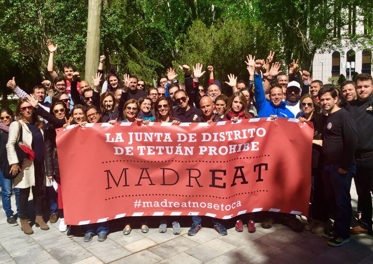 Tras la denegación de licencia, la organización puso en marcha de inmediato la campaña #madreatnosetoca.