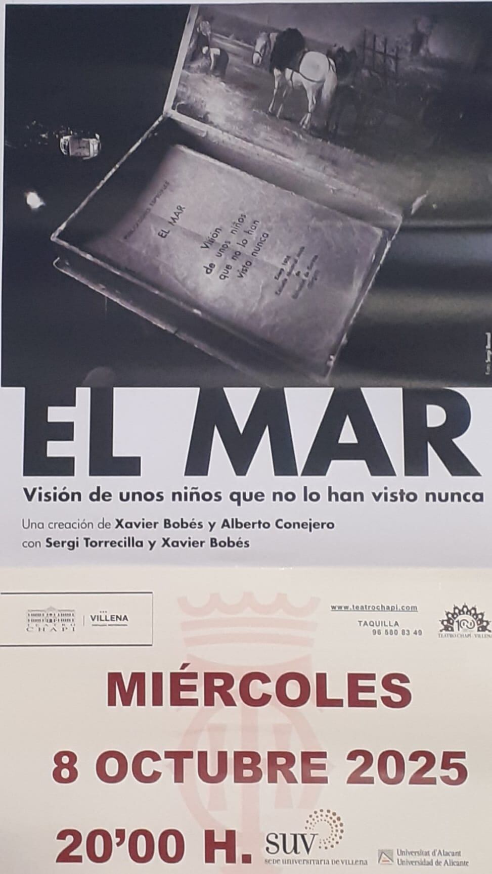Cartel de la obra de teatro