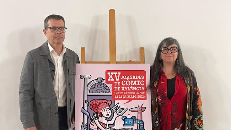 José Vicente Pellicer y Cristina Durán presentan las XV Jornades del Còmic de València