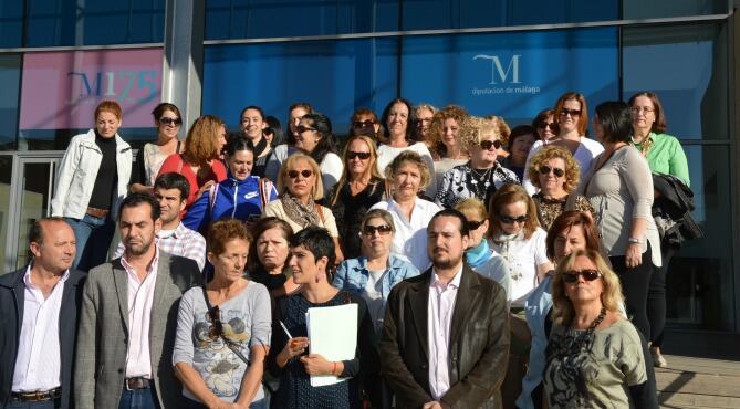 Protesta de cuidadoras