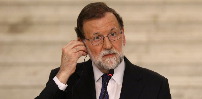 El presidente del Gobierno, Mariano Rajoy.