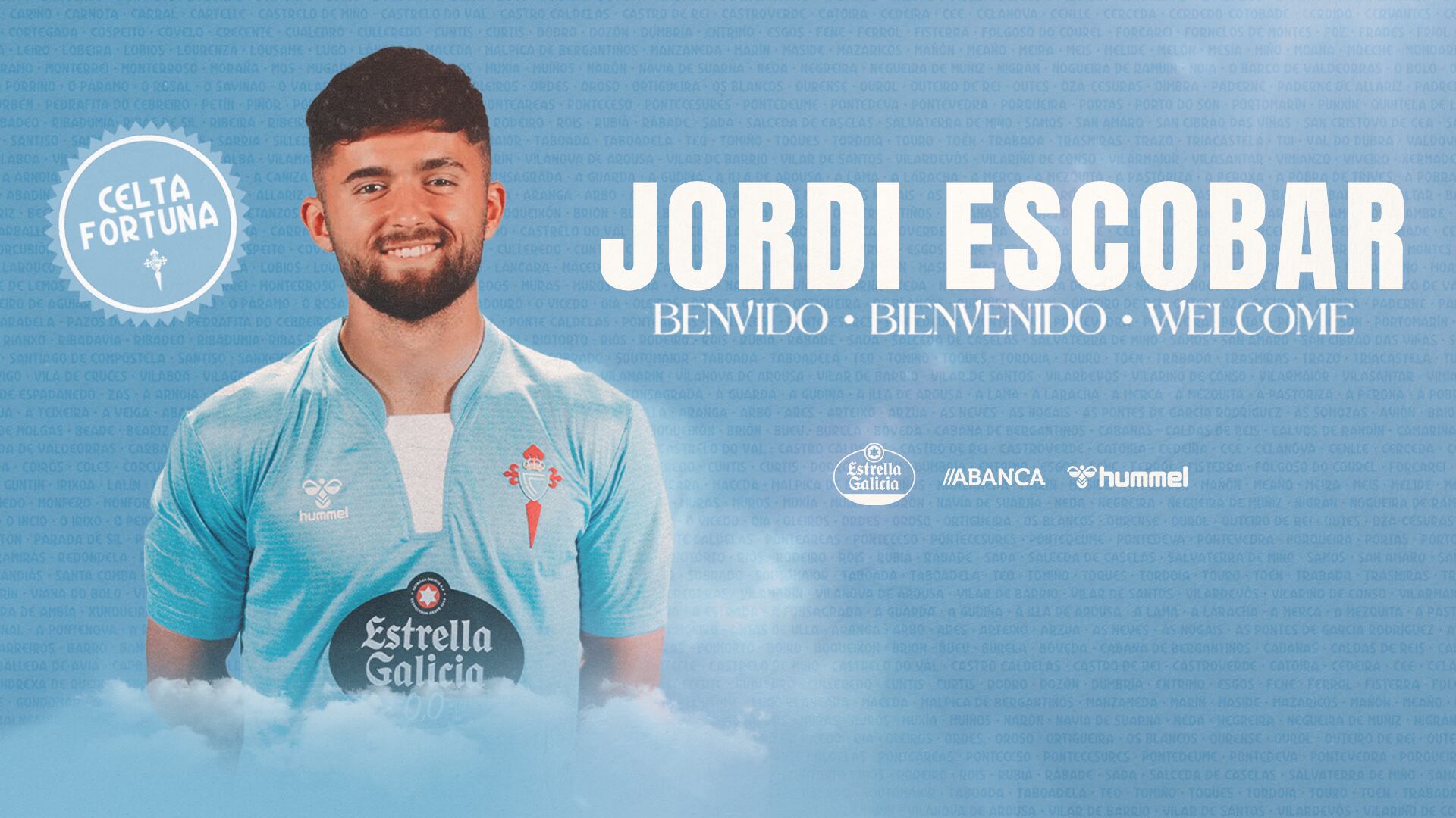 Jordi Escobar, delantero del Celta Fortuna