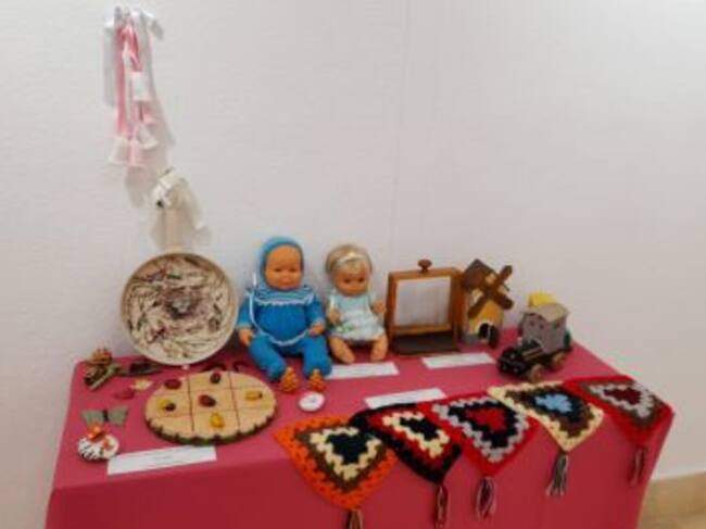 Parte de la exposición