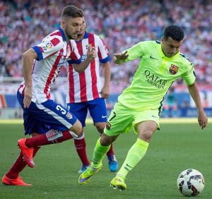 Pedro fue la gran novedad del once de Luis Enrique.