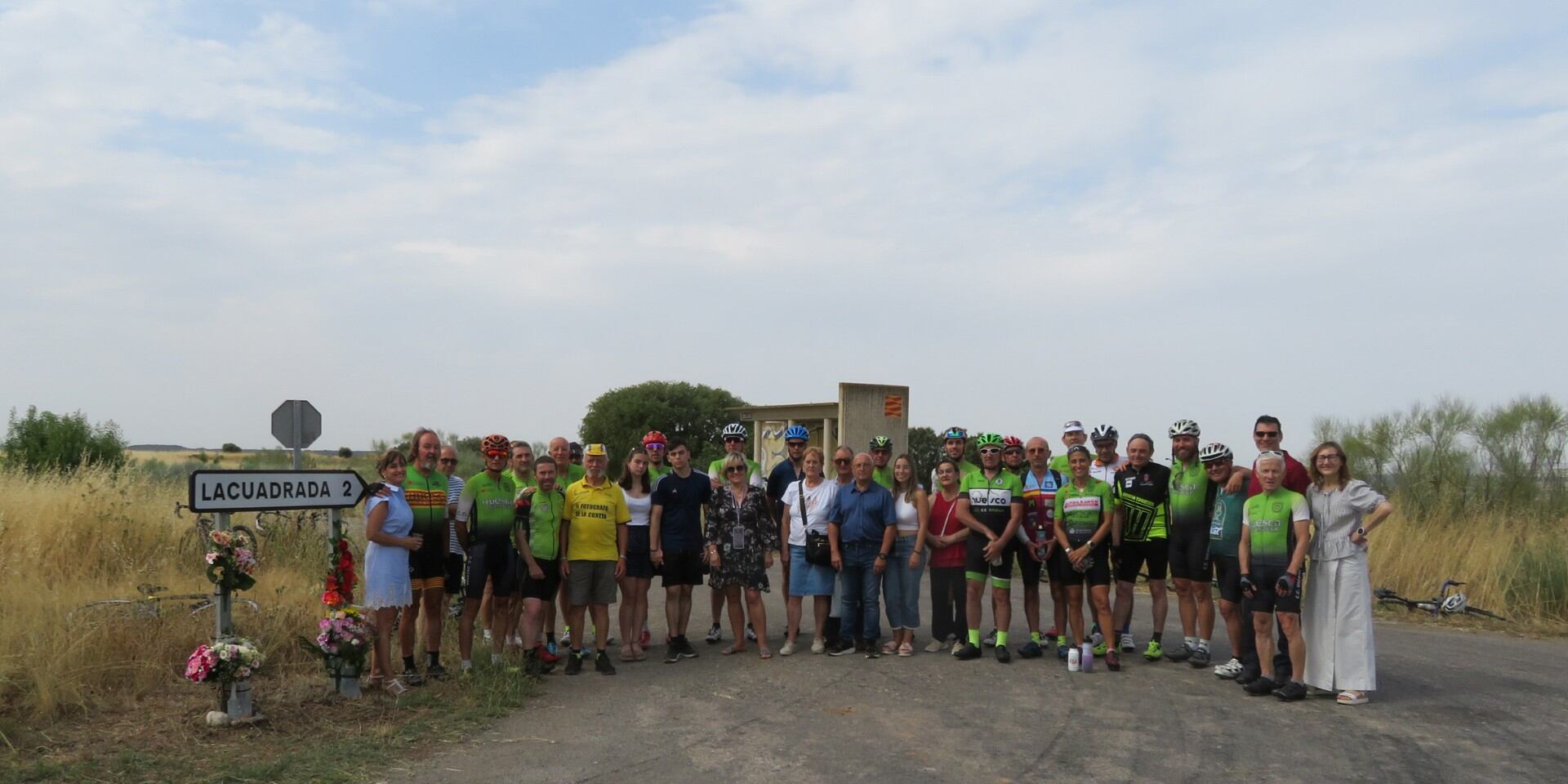 Homenaje a Alberto Roig, socio fallecido del CC Oscense