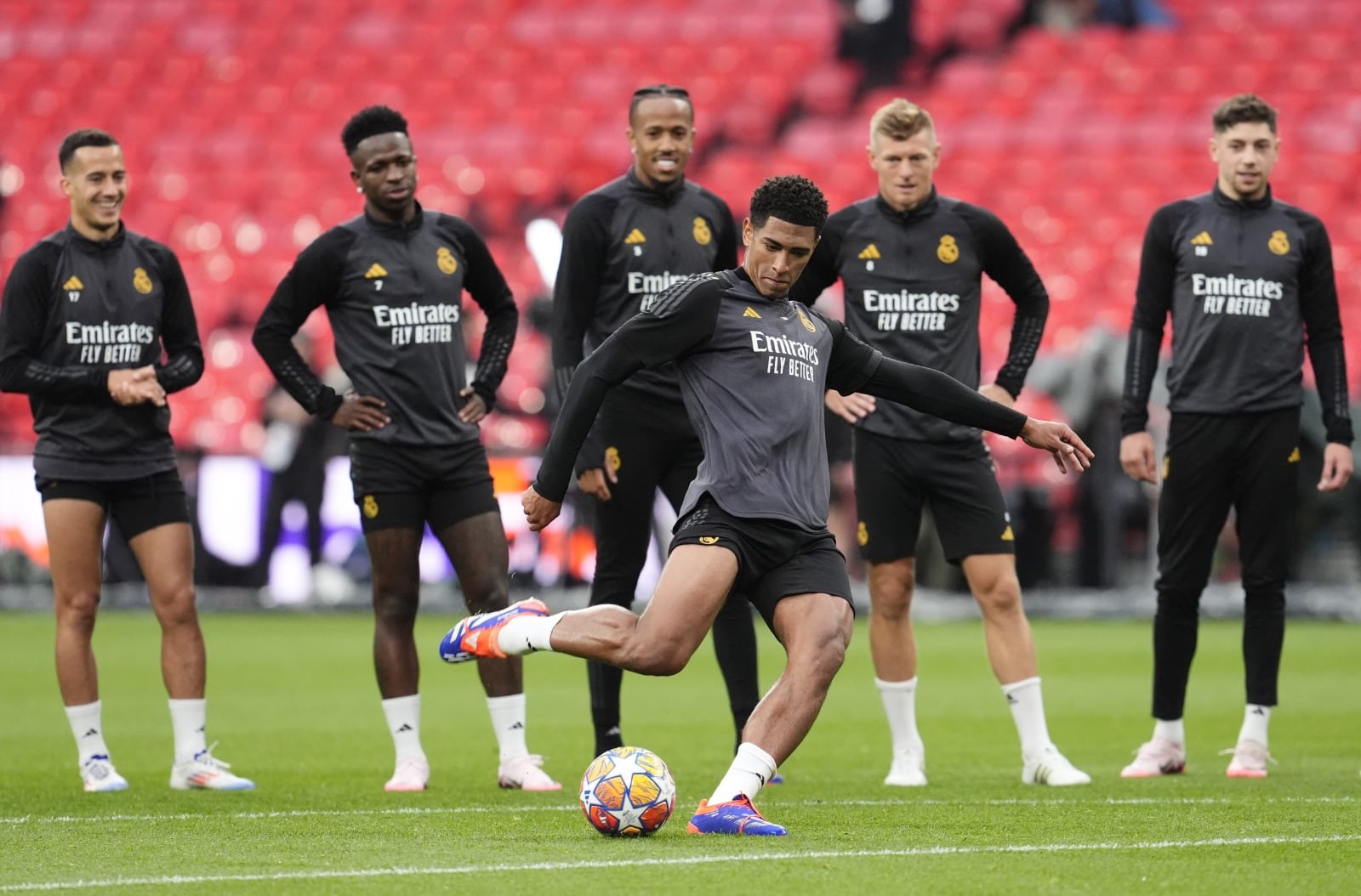 Último entrenamiento del Real Madrid antes de la final