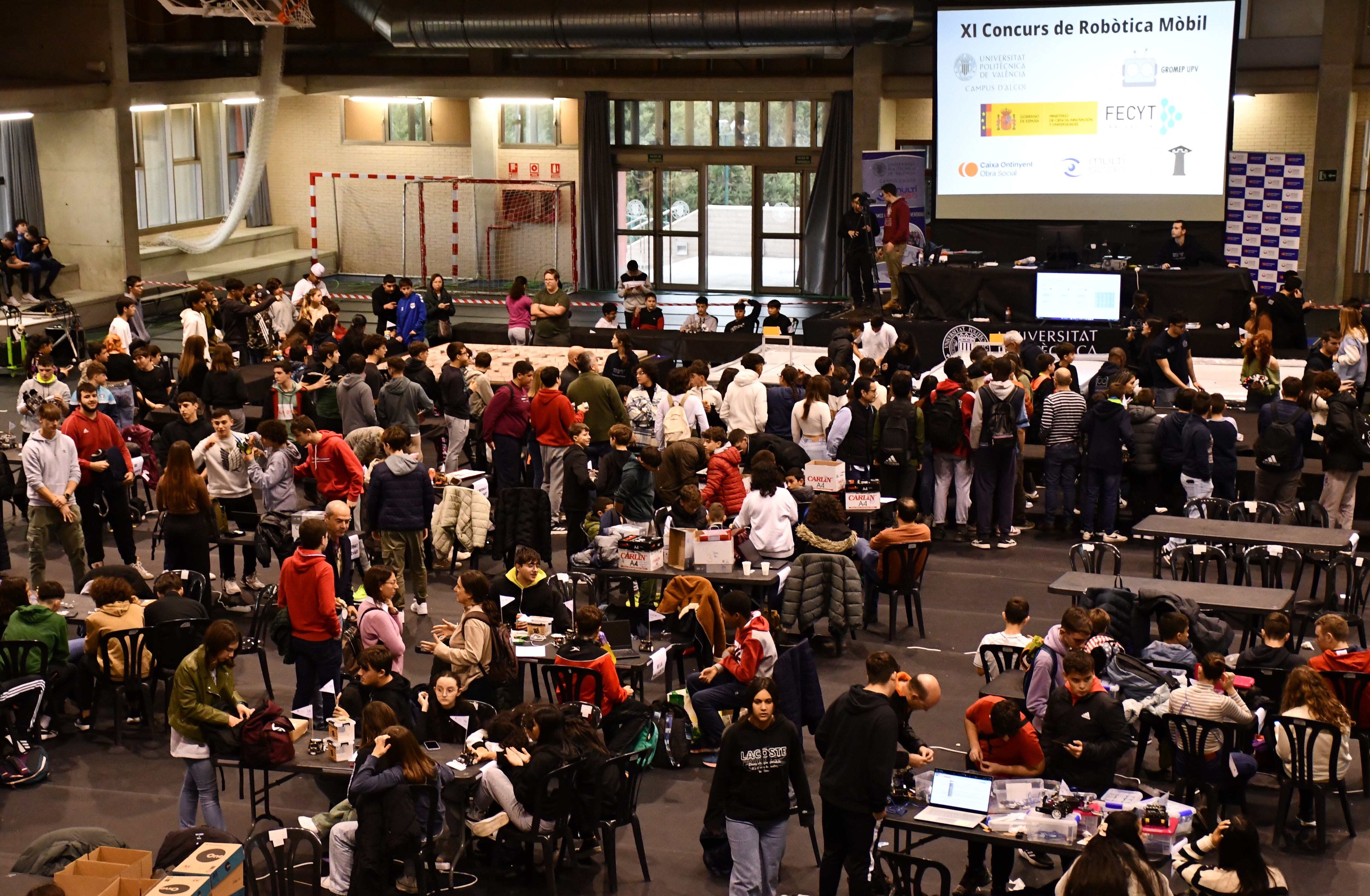 Concurso de robótica UPV Alcoy