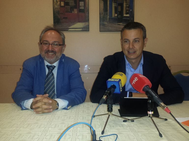 Enrique Rivero y Juan Pablo Izquierdo