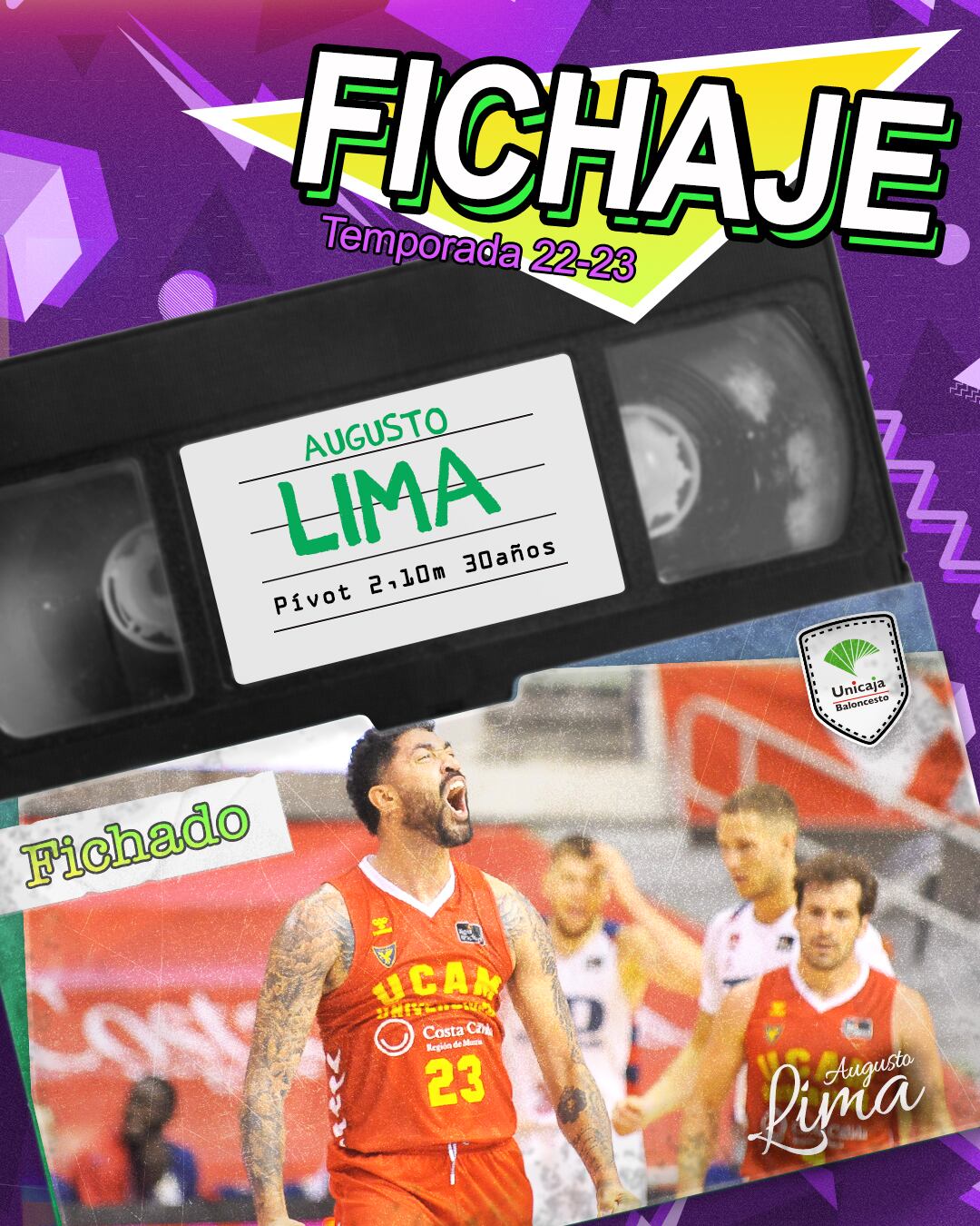 Anuncio del fichaje de Augusto Lima