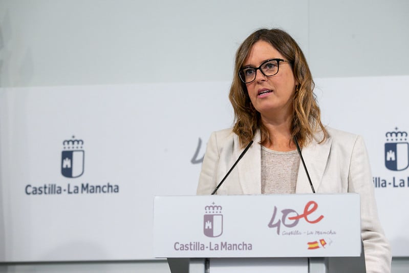 Esther Padilla, portavoz del Gobierno de Castilla-La Mancha