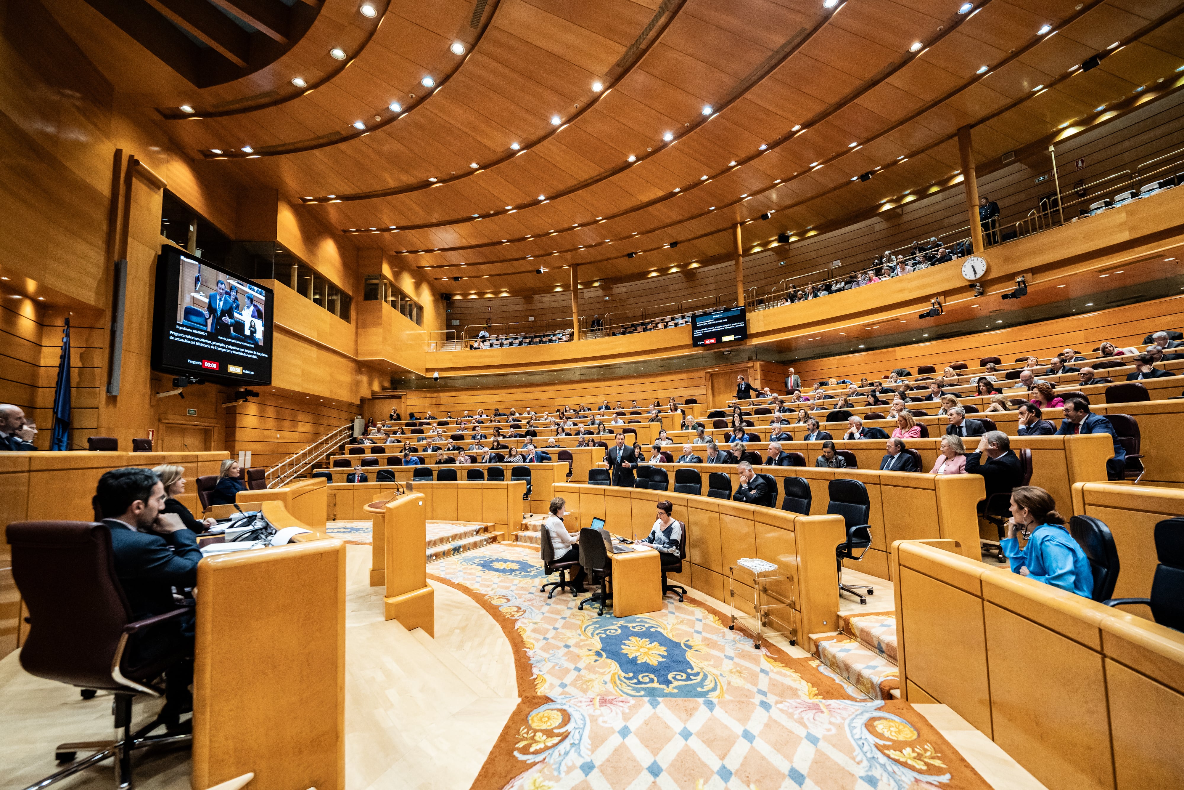 Pleno del Senado en una imagen de archivo.