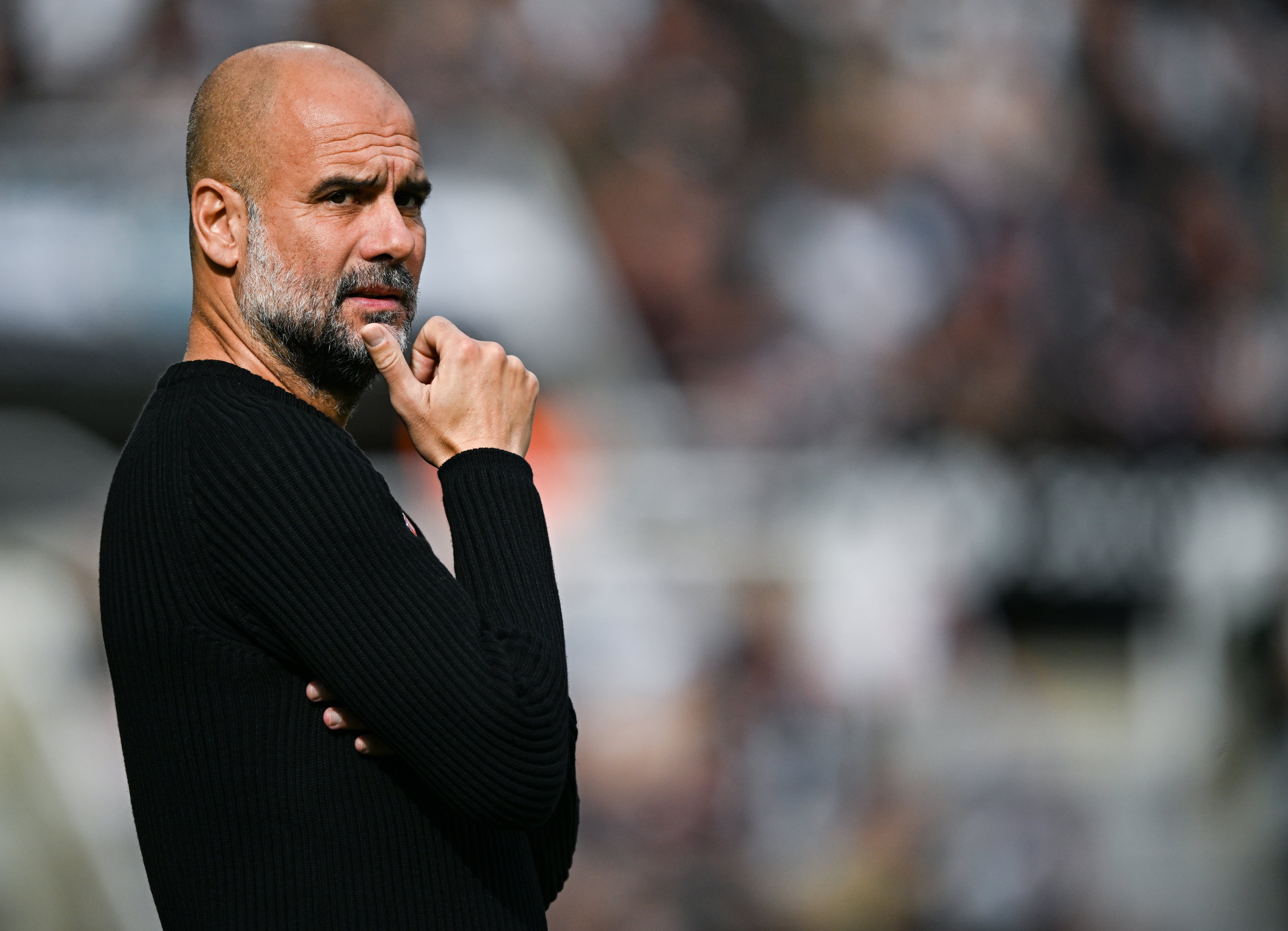 Pep Guardiola, entrenador del Manchester City