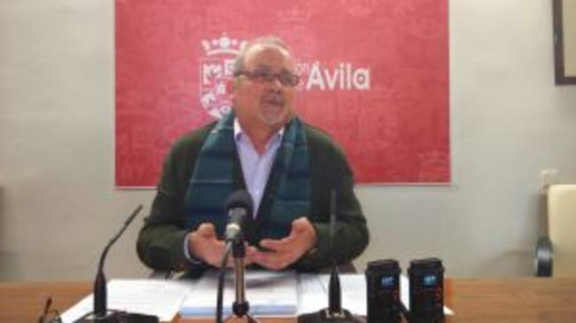 Santiago Jiménez, portavoz de IU en la Diputación Provincial