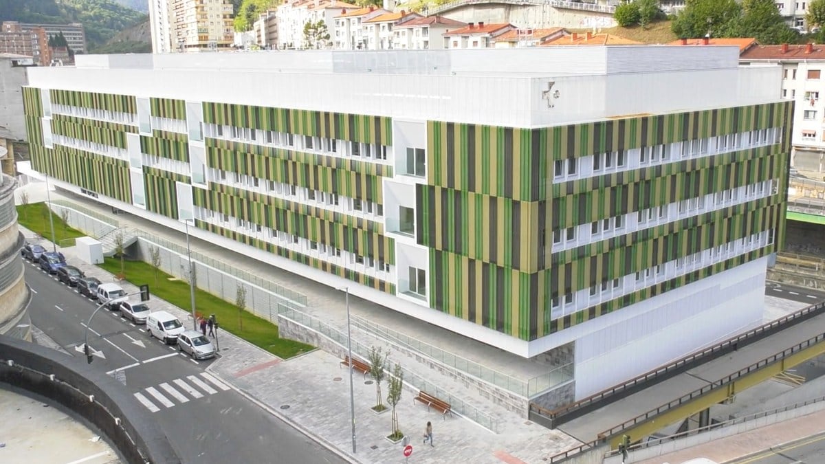 Hospital de Eibar, lugar donde quieren instaurar las casa de partos