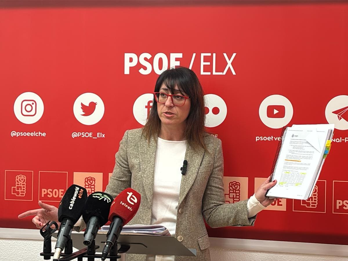 El PSOE acusa al gobierno local de Elche de sostener las cuentas gracias a un ingreso extraordinario del Estado
