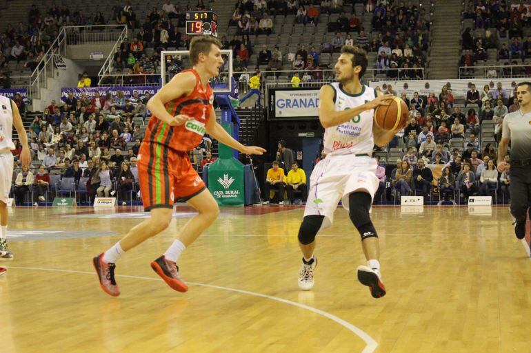 Encuentro de baloncesto entre el Covirán Granada y el Clínicas Rincón este sábado en Granada