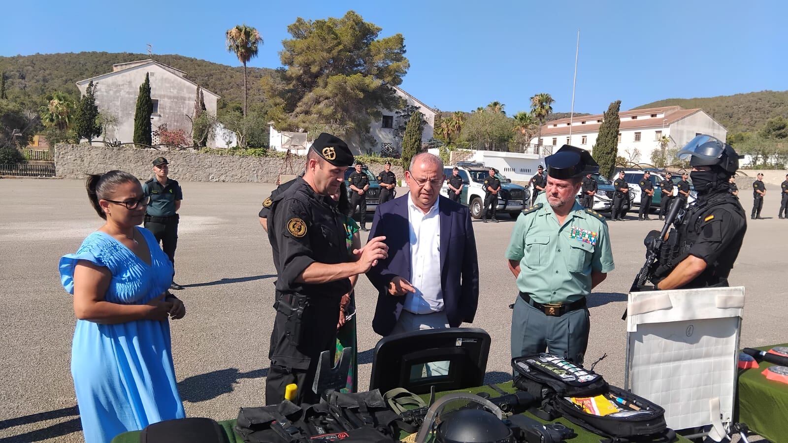 Presentación refuerzos verano Guardia Civil en Ibiza (Delegación de Gobierno)