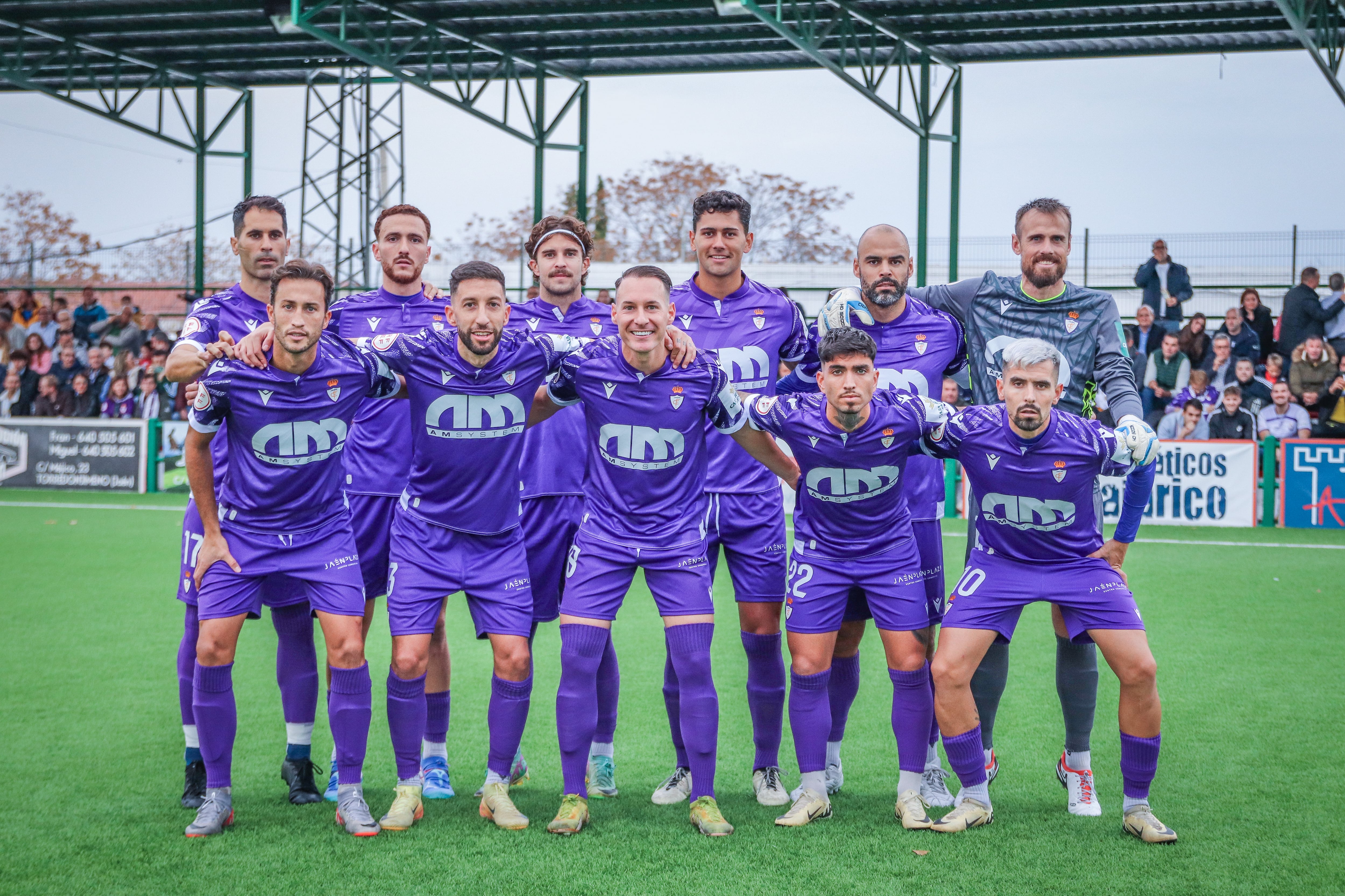 11 inicial del Real Jaén en Torredonjimeno.