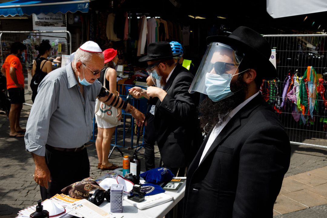 Una imagen de Tel Aviv durante estos días 