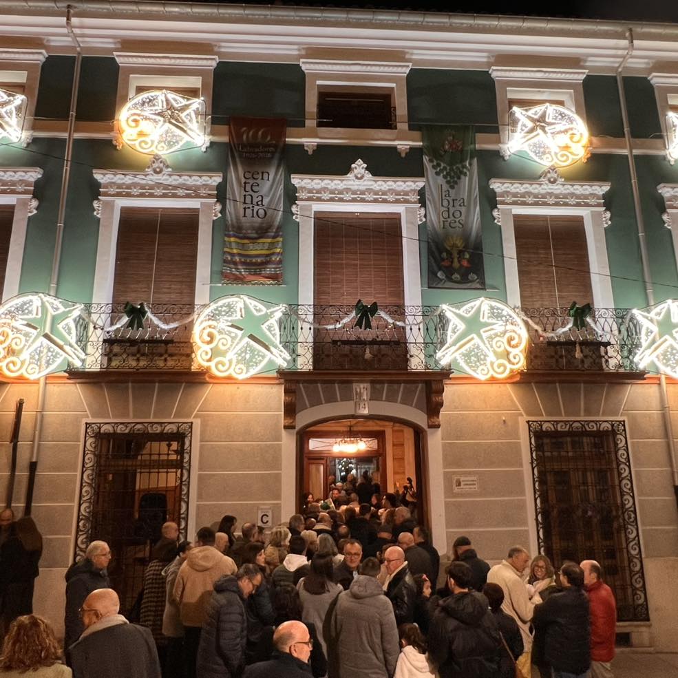 Los maseros, en Navidad