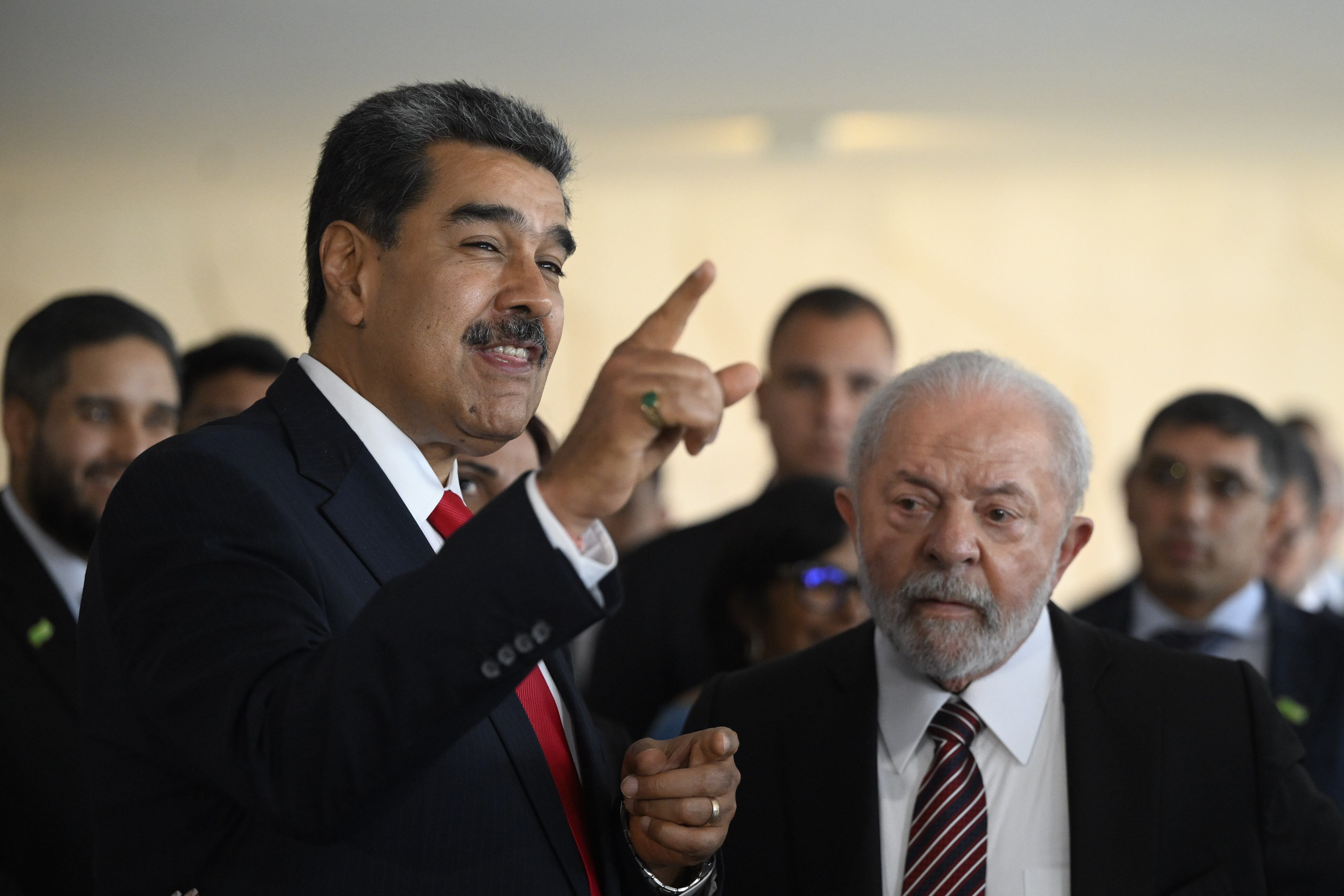 Maduro y Lula, en un encuentro que mantuvieron en Brasil en mayo de 2023.